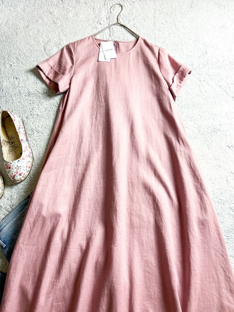 新品タグ付【JOURNAL STANDARD】 Aラインフレアワンピース ピンク