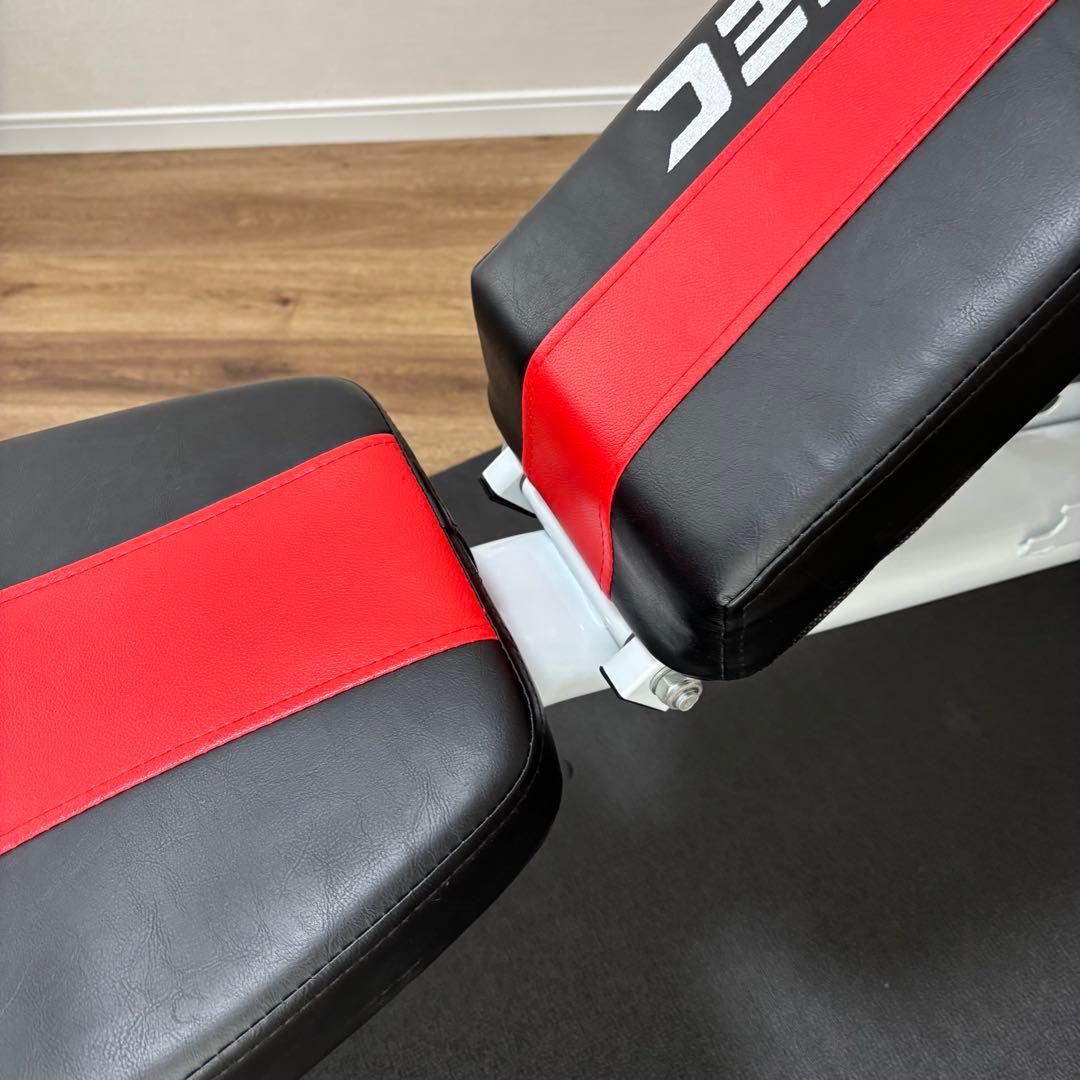 iROTEC（アイロテック） トレーニングベンチ 黒/赤