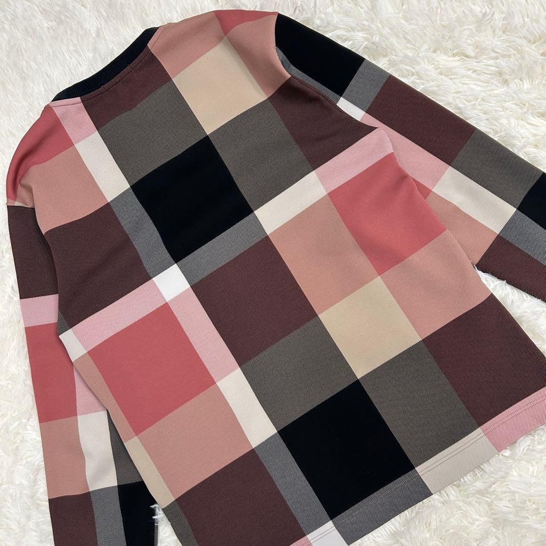 ブラックレーベル クレストブリッジ M カットソー チェック柄