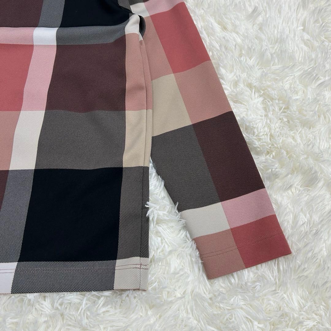 ブラックレーベル クレストブリッジ M カットソー チェック柄