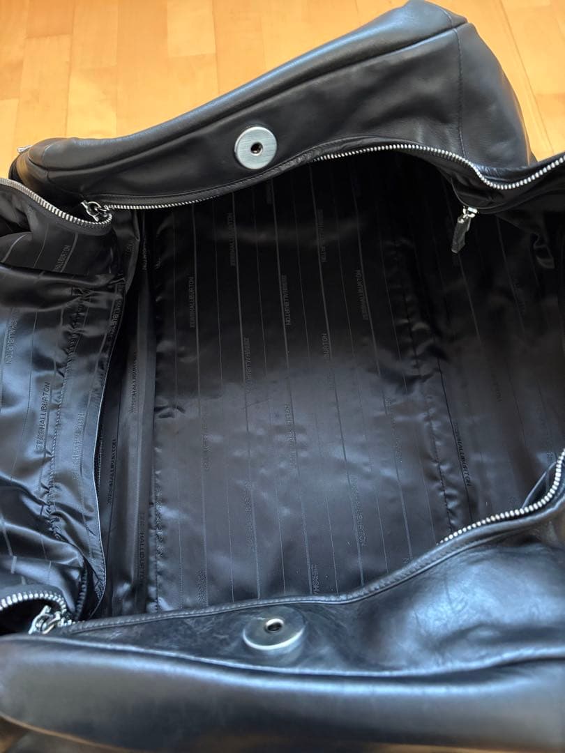 ゼロハリバートン　ボストンバッグ　 本革