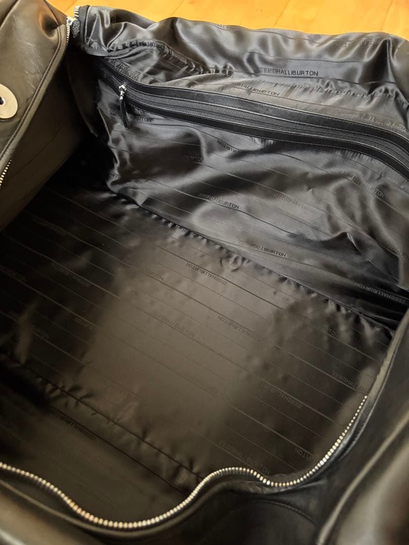 ゼロハリバートン　ボストンバッグ　 本革