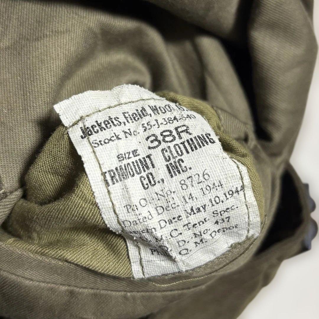 40s U.S.ARMY アイク ジャケット ビンテージ ミリタリー M-44