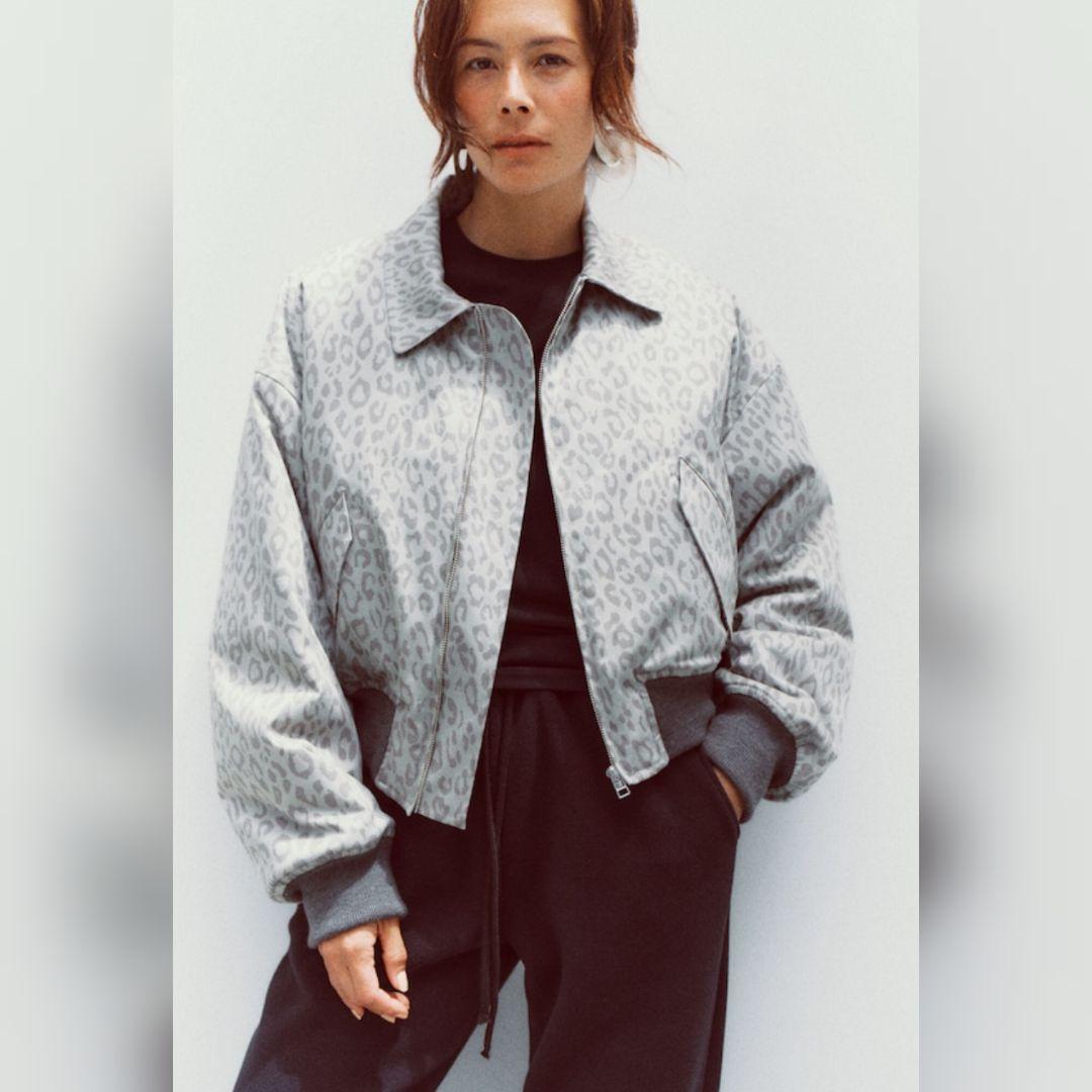 THE NEWHOUSE　24AWヒョウ柄ブルゾン