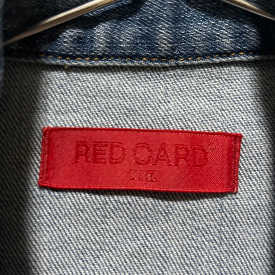 RED CARD TOKYO×23区 オーバーサイズデニムジャケットライトブルー