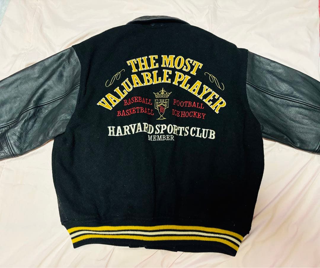 【値下げ】HARVARD SPORTS CLUB スタジャン 黒と黄色