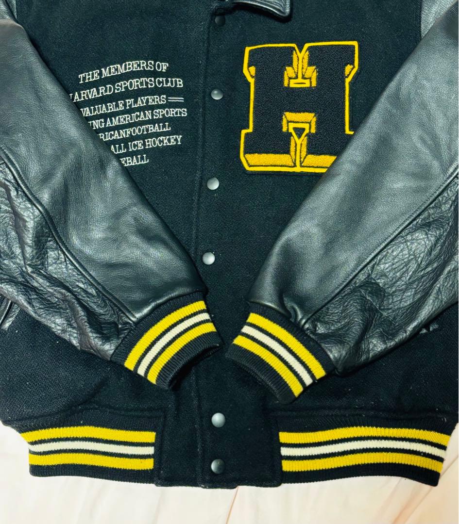 【値下げ】HARVARD SPORTS CLUB スタジャン 黒と黄色