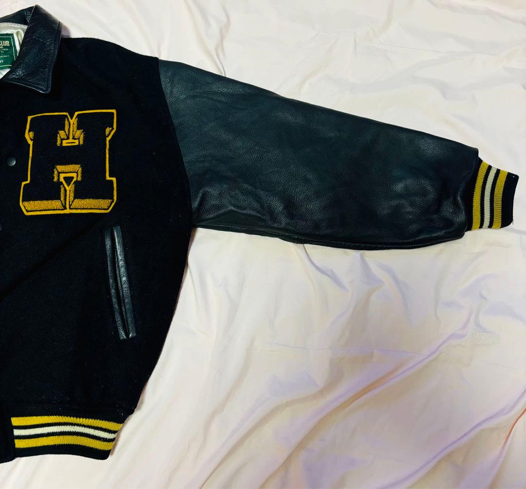 【値下げ】HARVARD SPORTS CLUB スタジャン 黒と黄色