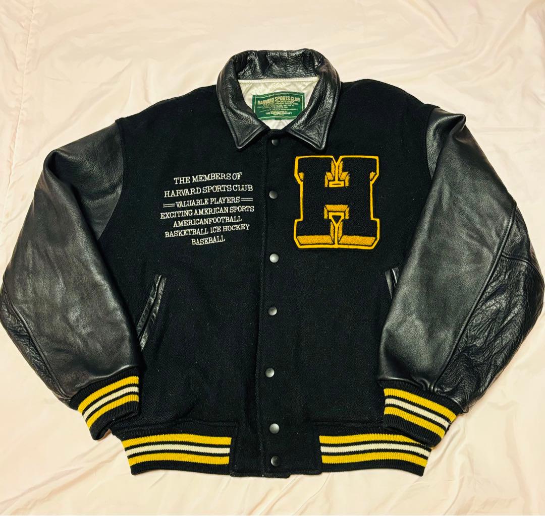 【値下げ】HARVARD SPORTS CLUB スタジャン 黒と黄色