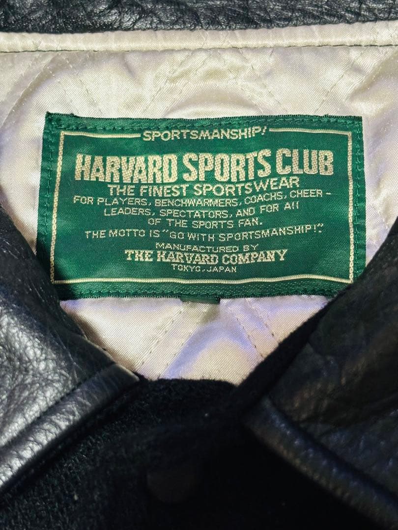 【値下げ】HARVARD SPORTS CLUB スタジャン 黒と黄色