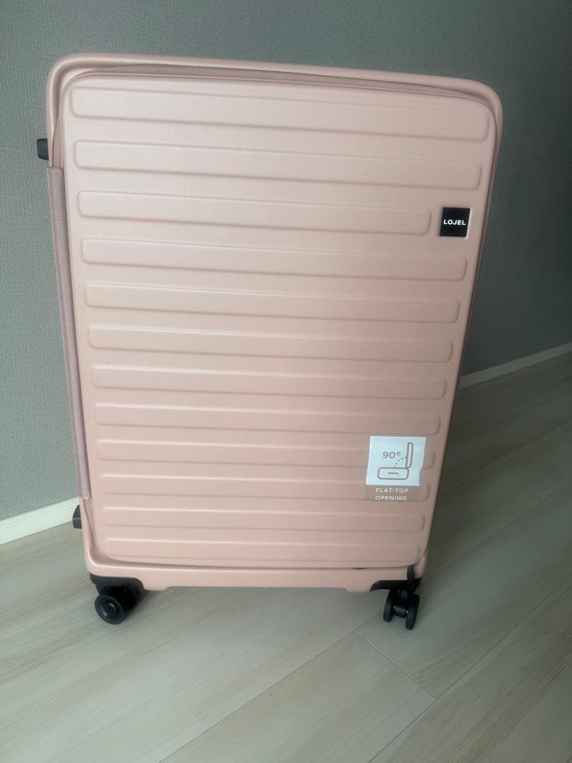 【年末セール】新品未使用LOJEL CUBO LARGE キャリーケース ローズ