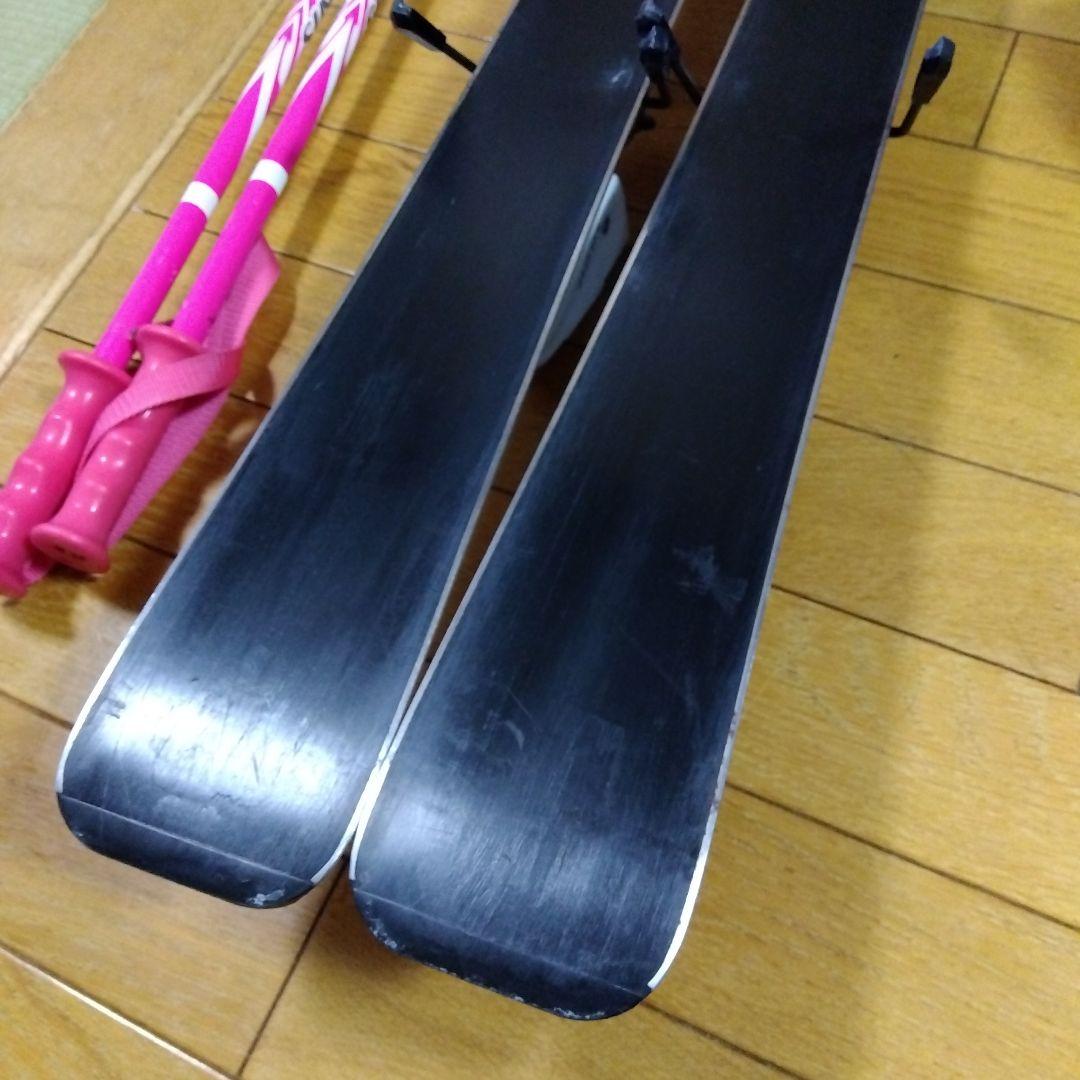 スキー板　ブーツ　ストック　3点セット