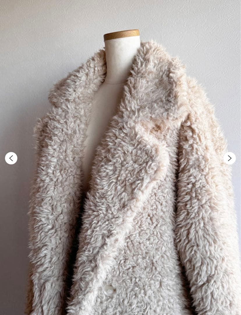 BEGELM Fake Fur Long Gown 新品未使用