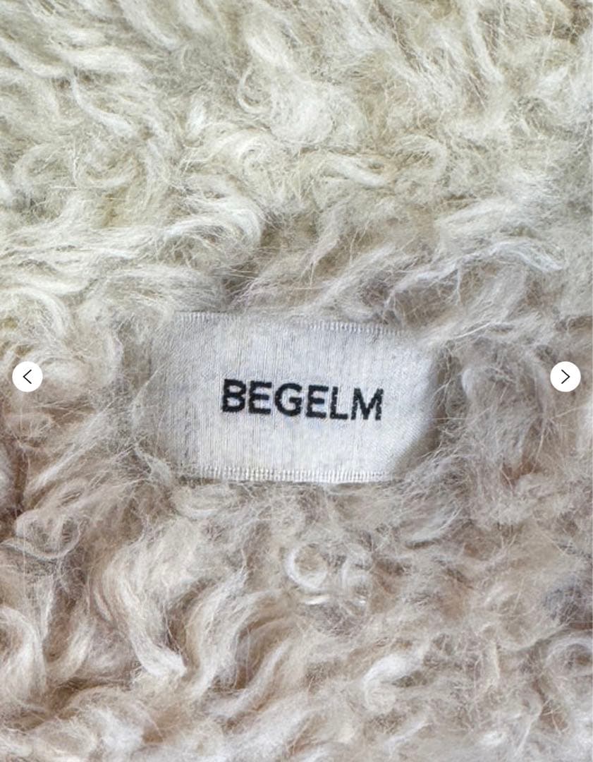 BEGELM Fake Fur Long Gown 新品未使用