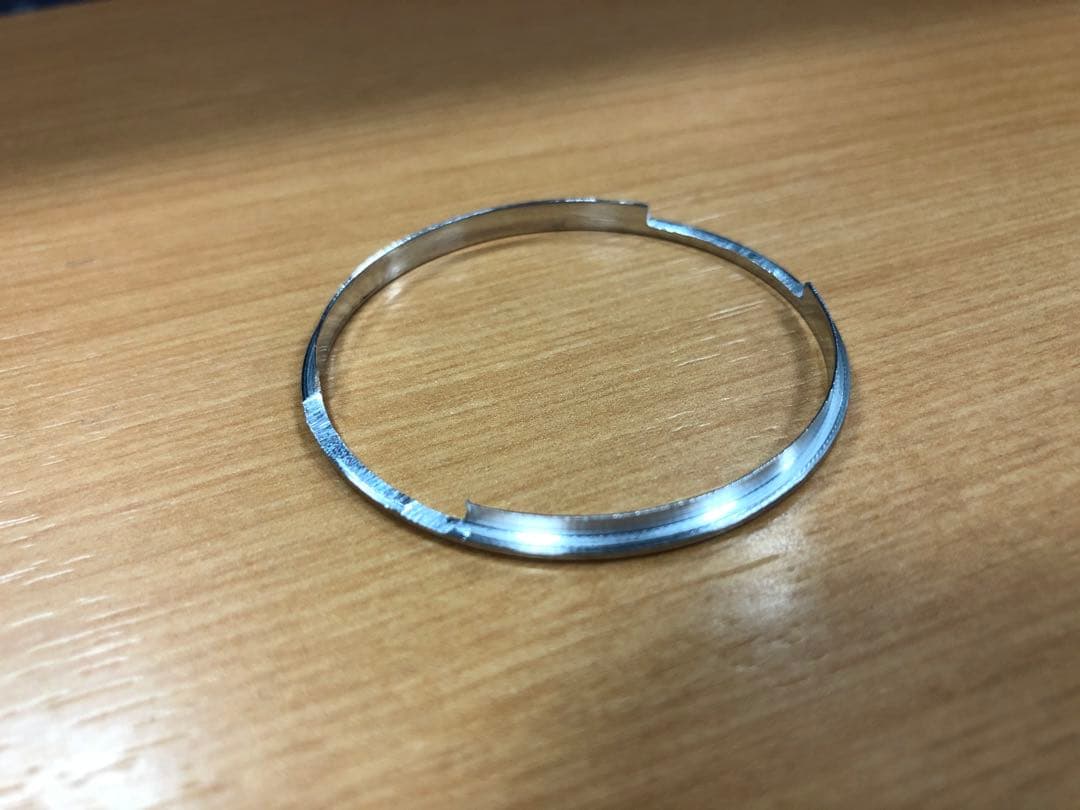 フィアット500 .アバルト595、500 オートエアコン用アルミリング