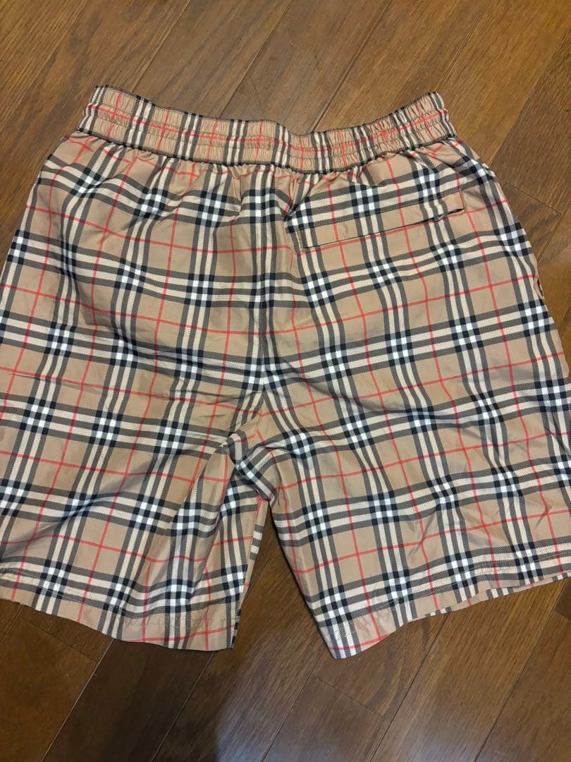 Burberry チェック柄ショートパンツ XS