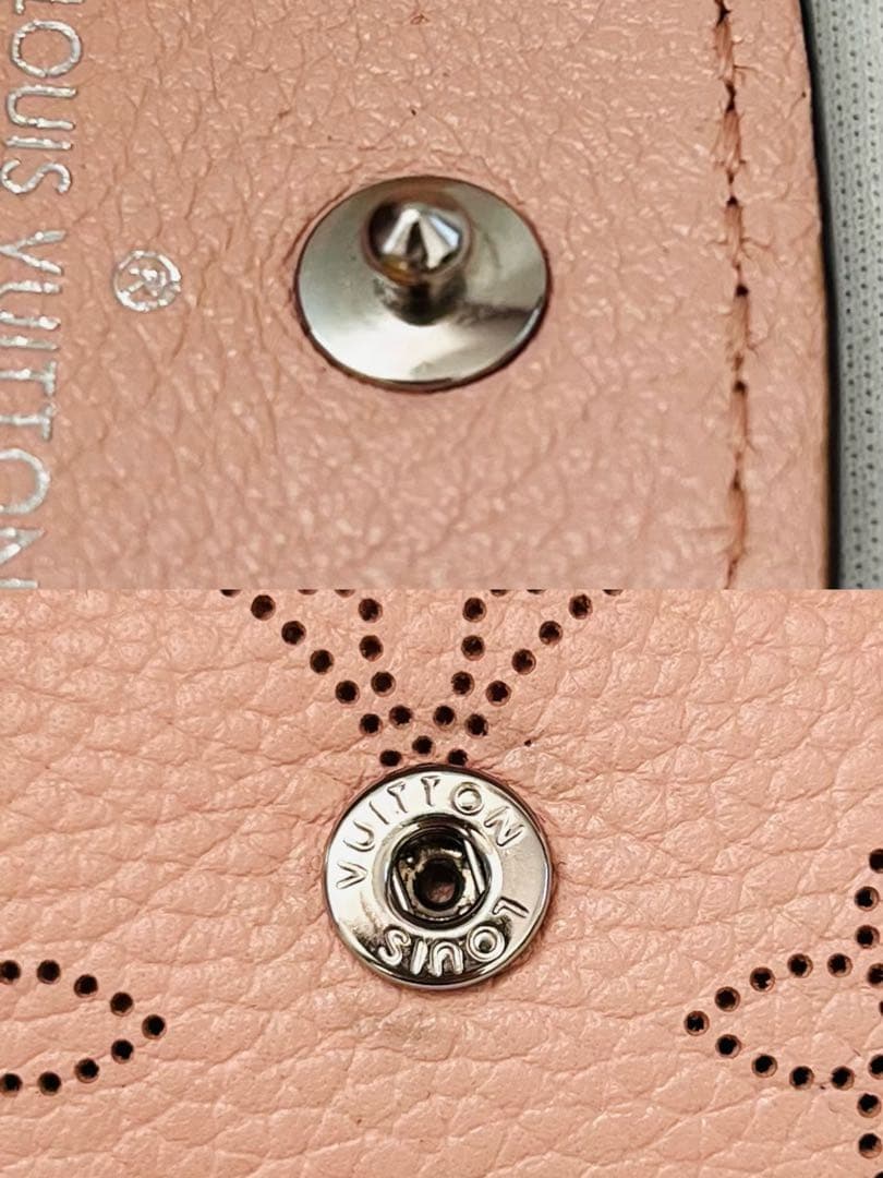 【極美品】ルイヴィトン マヒナ ミュルティクレ4 マグノリアピンク M64056