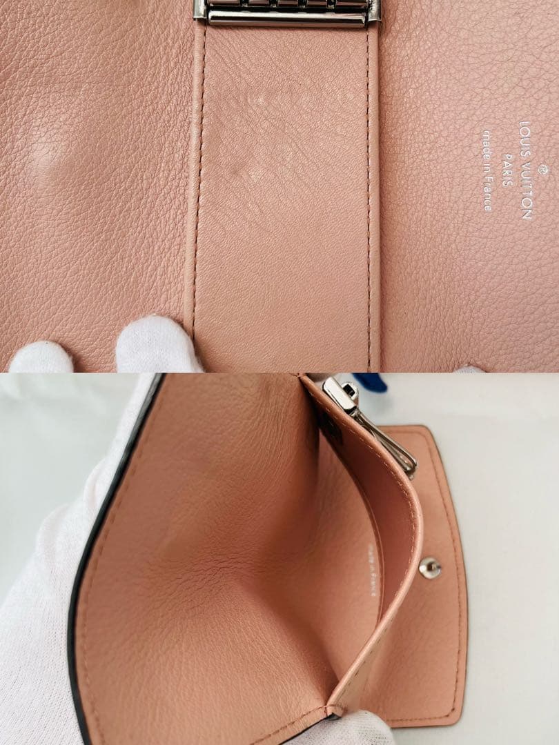 【極美品】ルイヴィトン マヒナ ミュルティクレ4 マグノリアピンク M64056