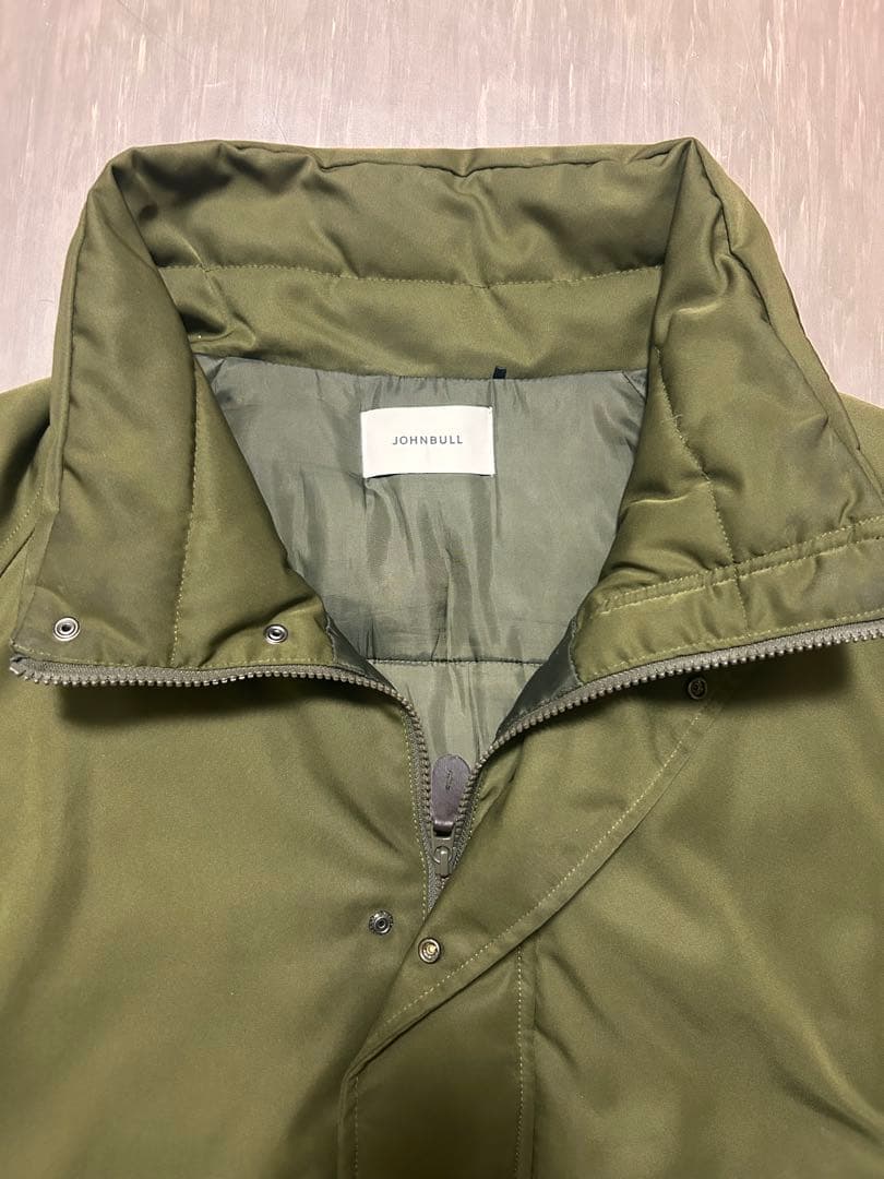 JOHNBULL ジョンブル ミリタリー中綿ジャケット LLサイズ カーキ