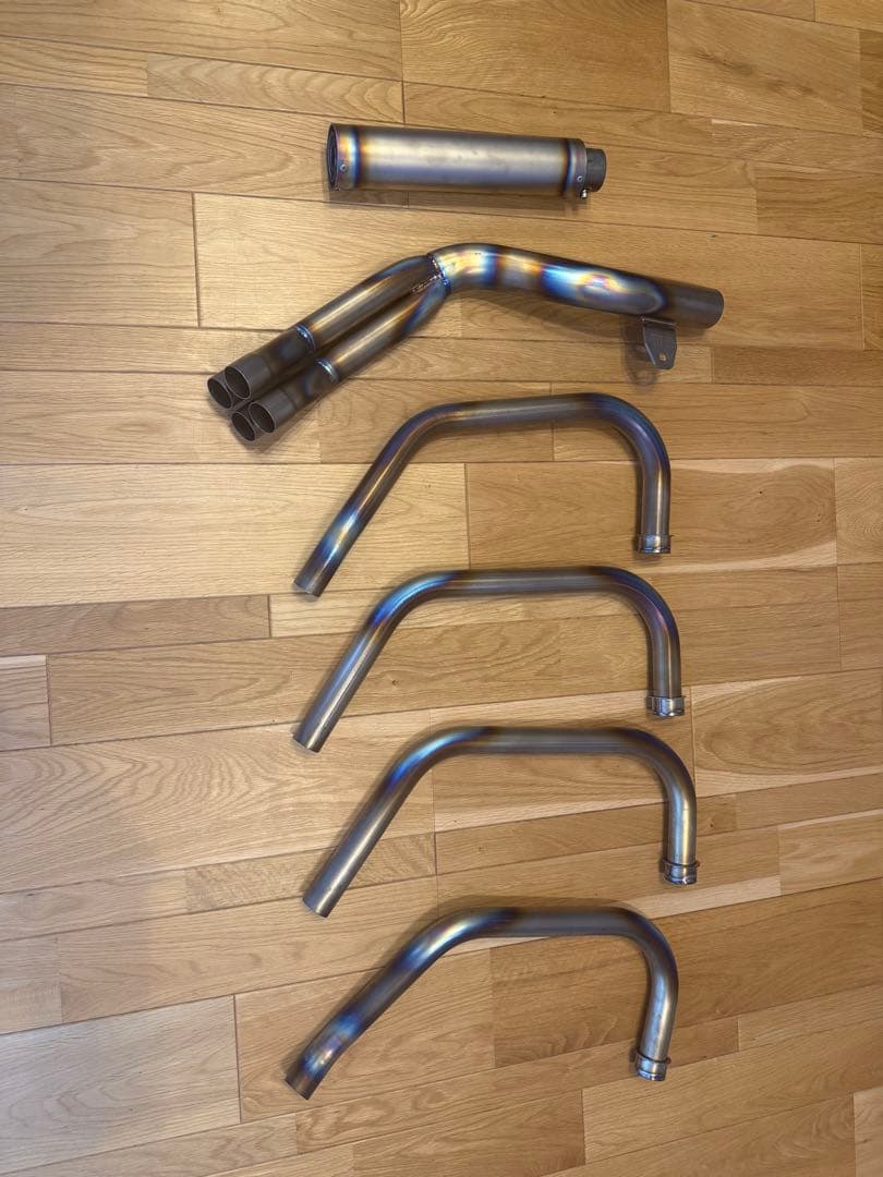 チタン CBX400F プロタッチ　マフラー