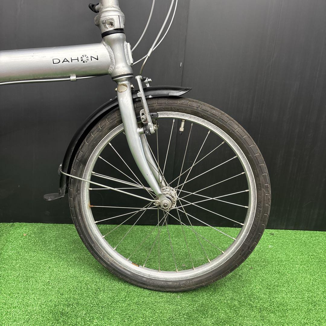 折りたたみ自転車 DAHON route シルバー