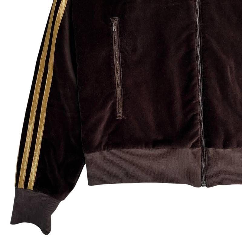 ☆6948 adidas ユナイテッドアローズ ベロアトラックトップ ブラウン