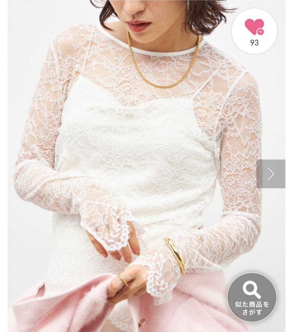 NOLLEY'S　ラッセルレースTブラウス