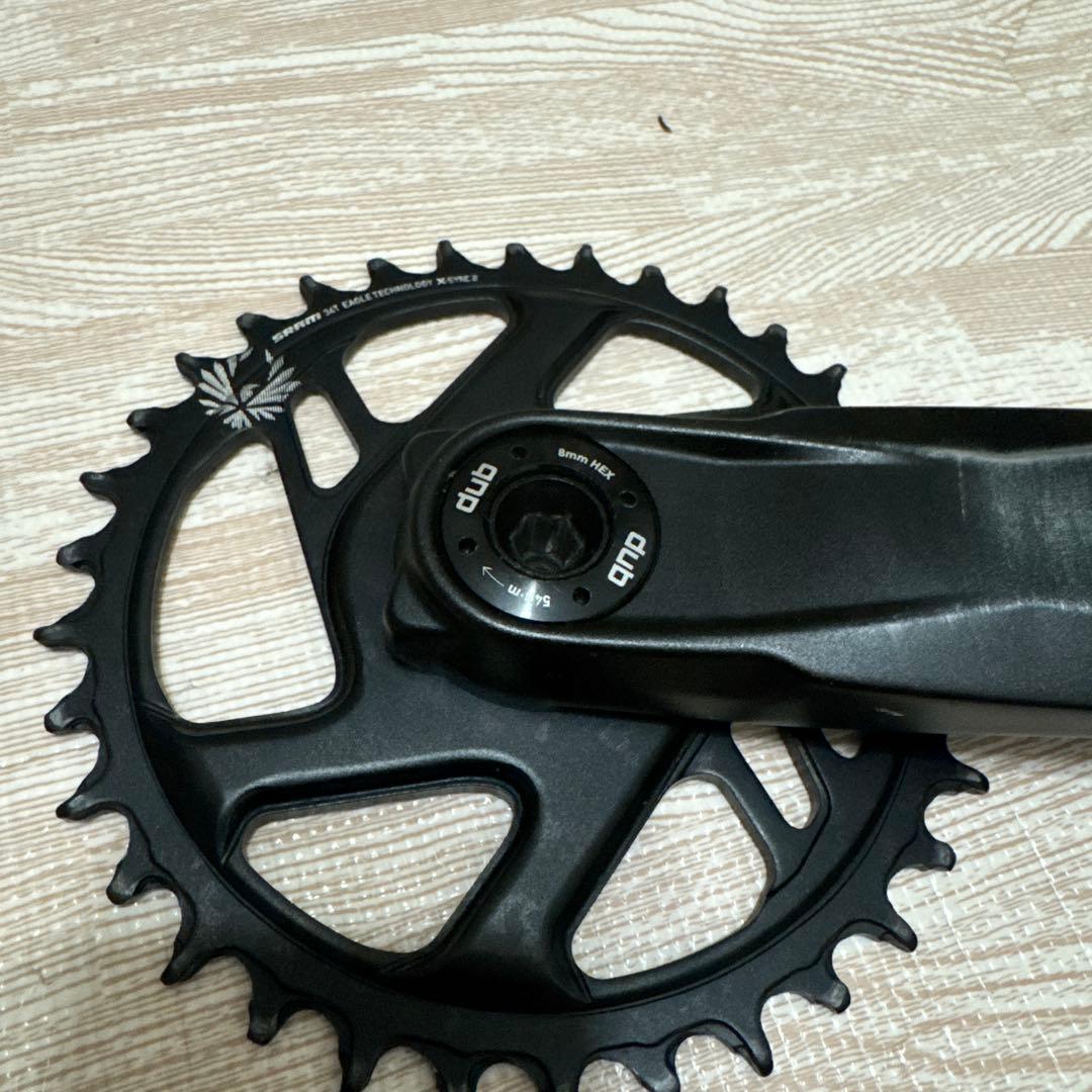 SRAM GX 1x クランクセット ブラック