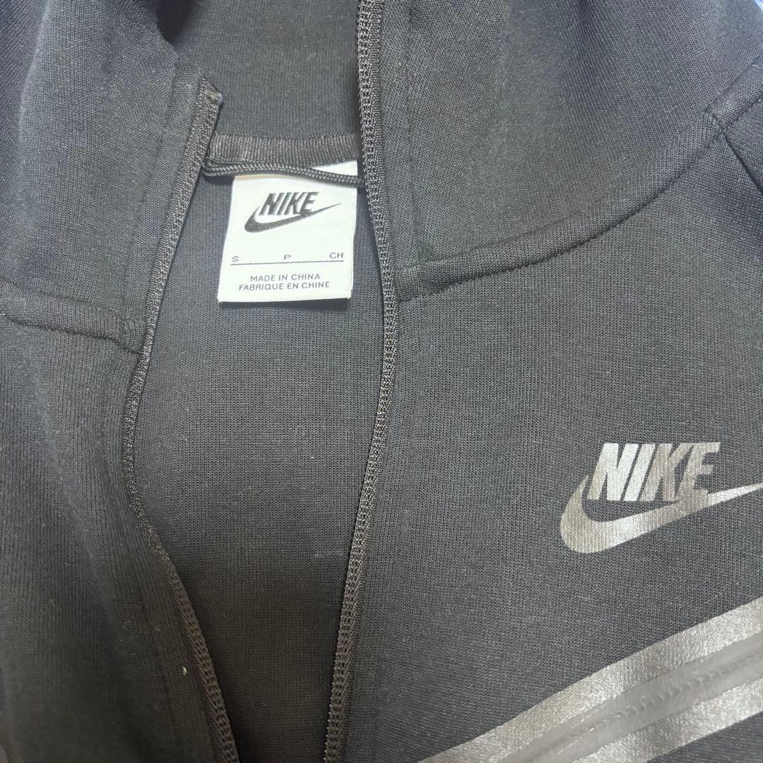 ナイキ テックフリース セットアップ レディース上下 S/M 黒 ブラック
