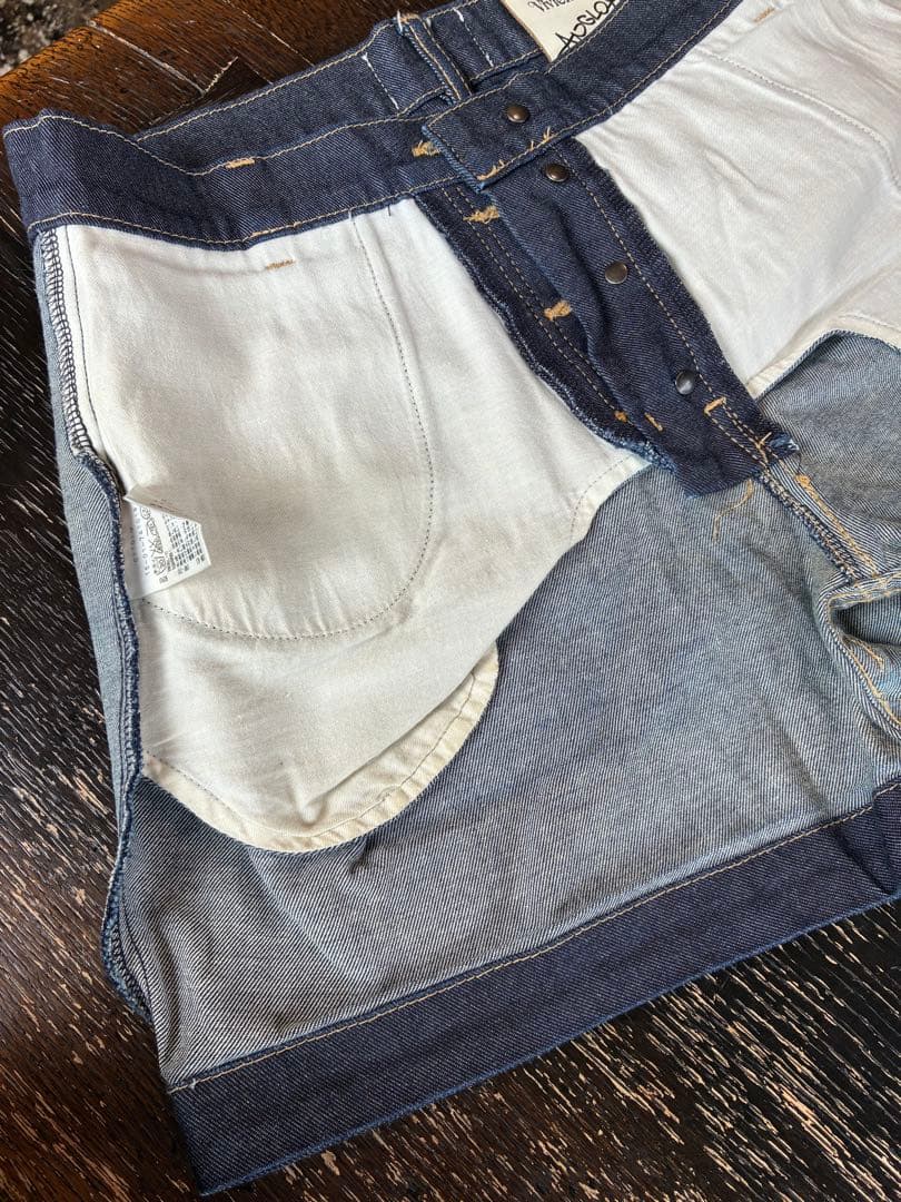 美品 アングロマニア デニム ショートパンツ 40