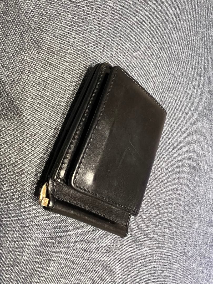 美品 Rotar マネークリップ 二つ折り財布