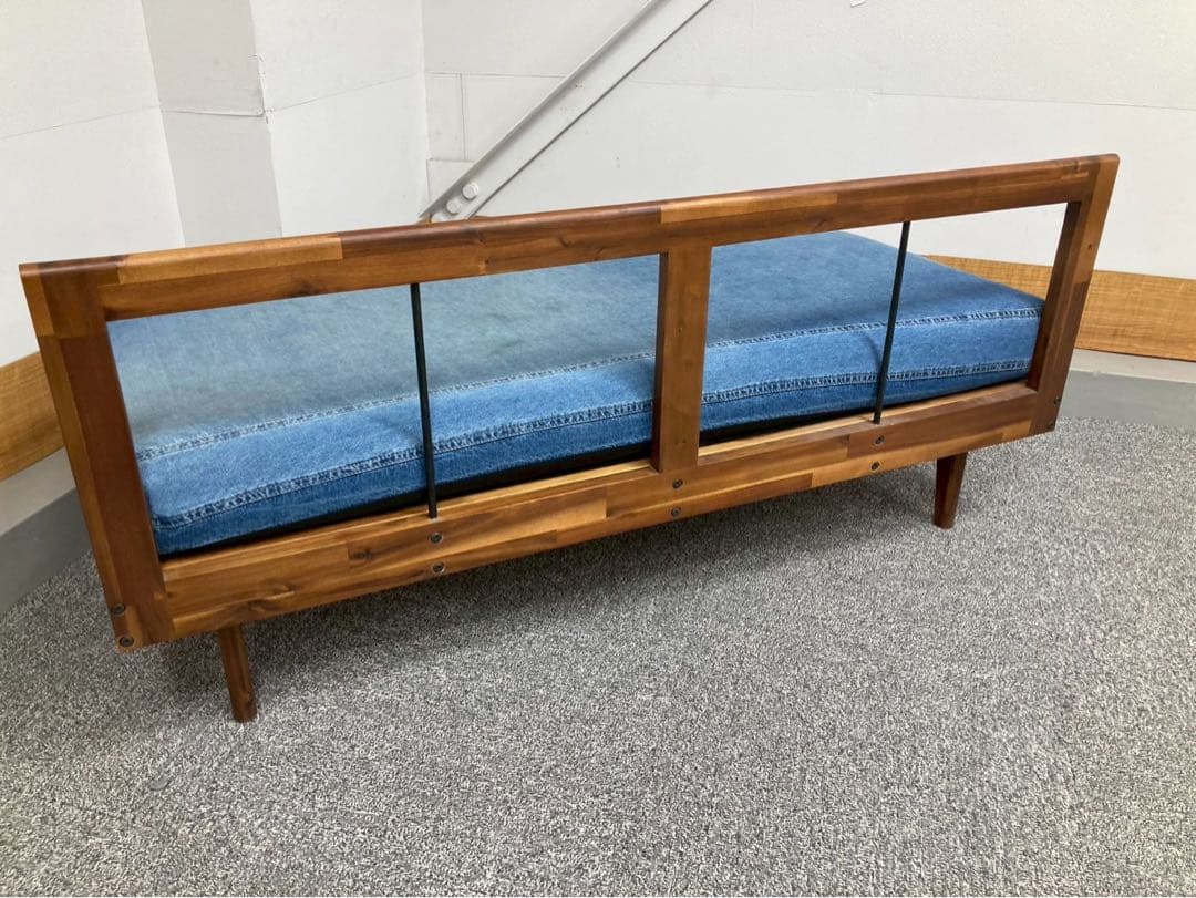 【展示品】ウニコ　SWELLA スウェラ　ベンチダイニングソファ　直接引取り対応