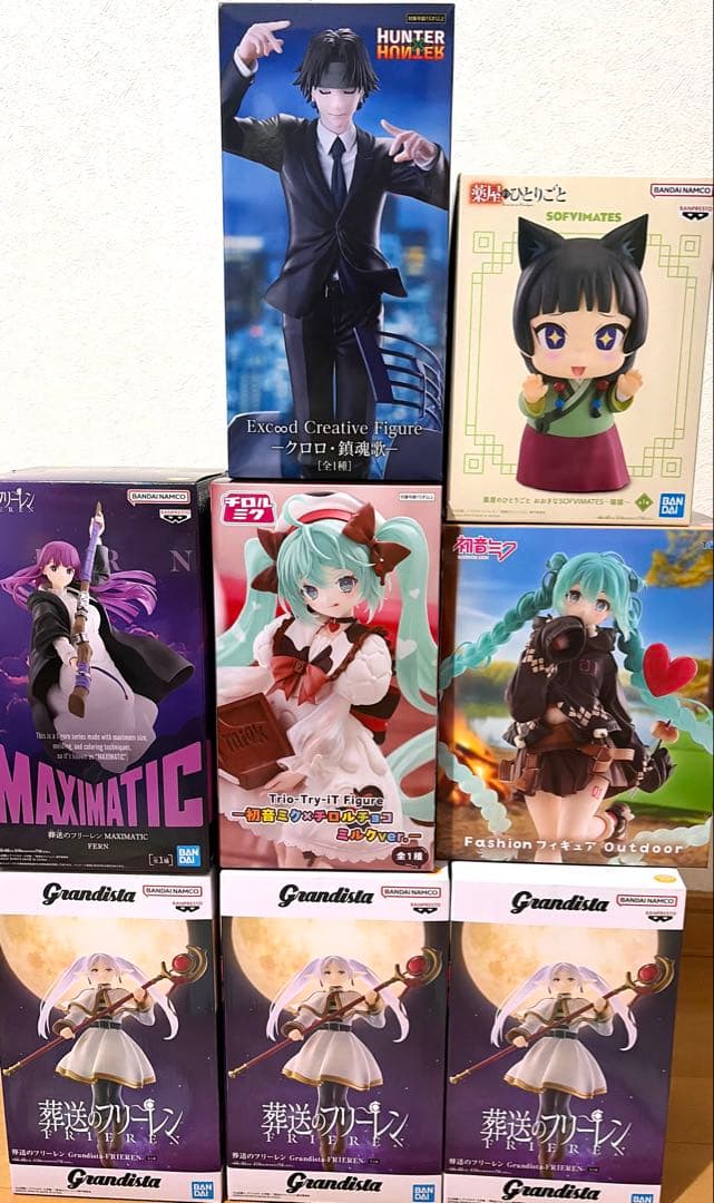 2月第1週プライズフィギュア まとめ売り 8個セット