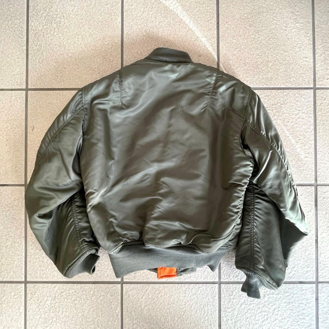 【美品】60s MA-1 アルファ 米軍実物 フライトジャケット 66年会計
