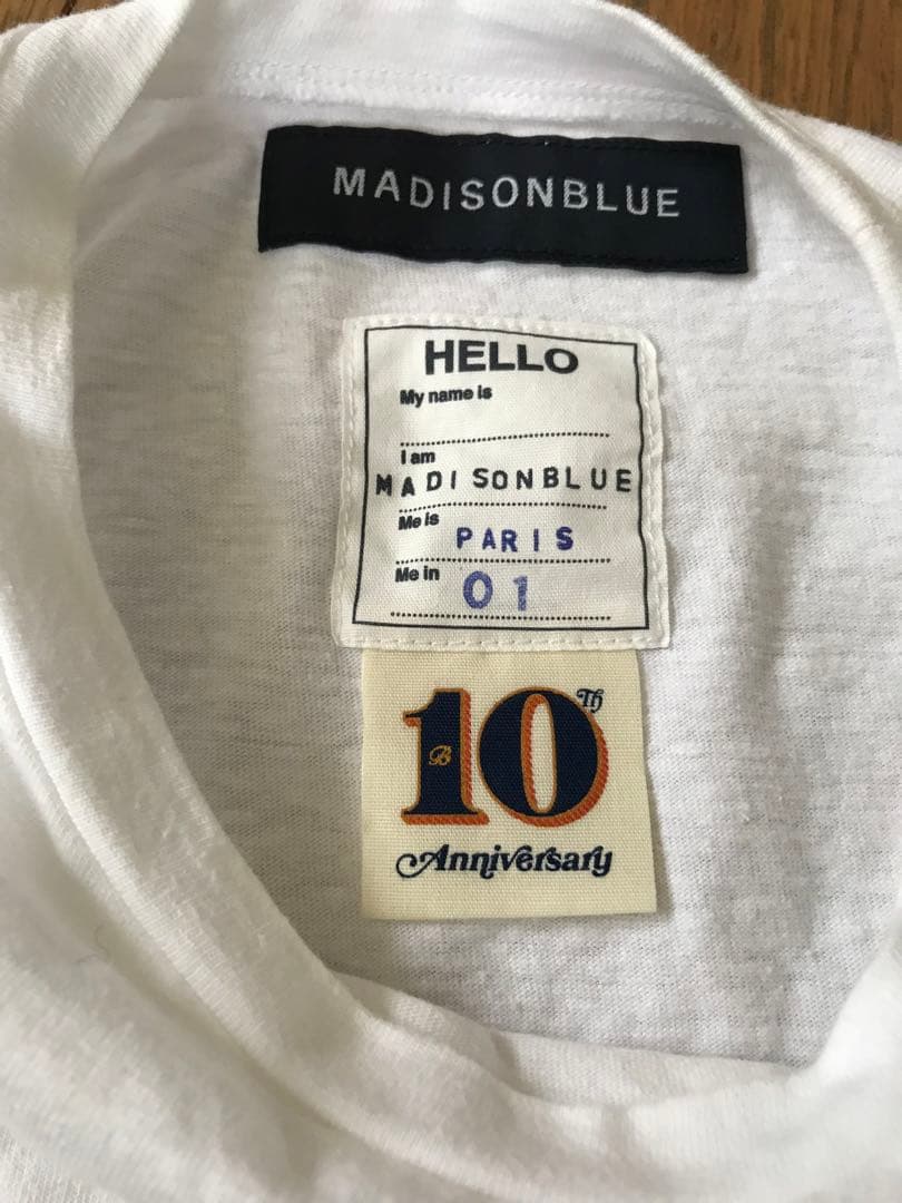 MADISONBLUE マディソンブルー　HELLO TEE PARIS