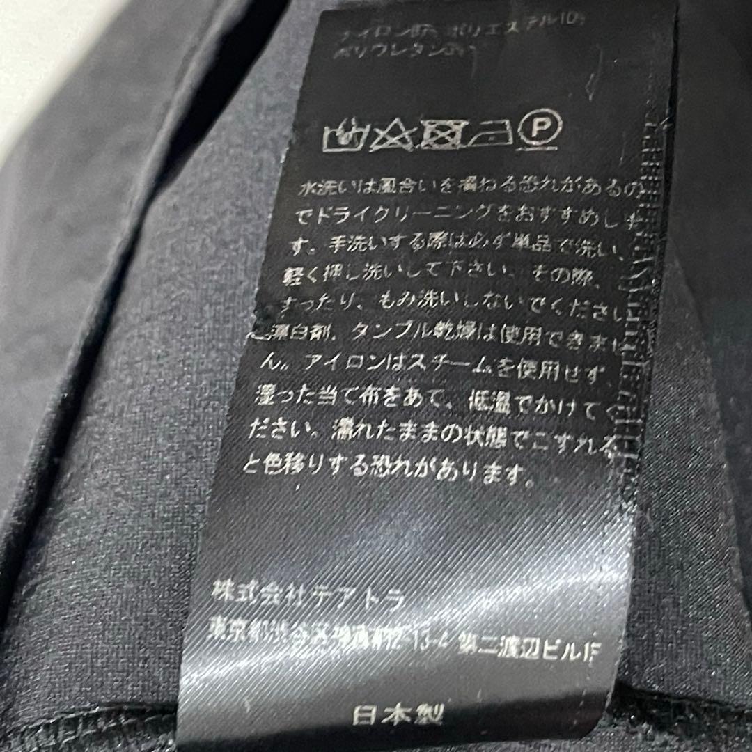M 2 TEATORA DR テアトラ ポロシャツ ブラック POLO 黒