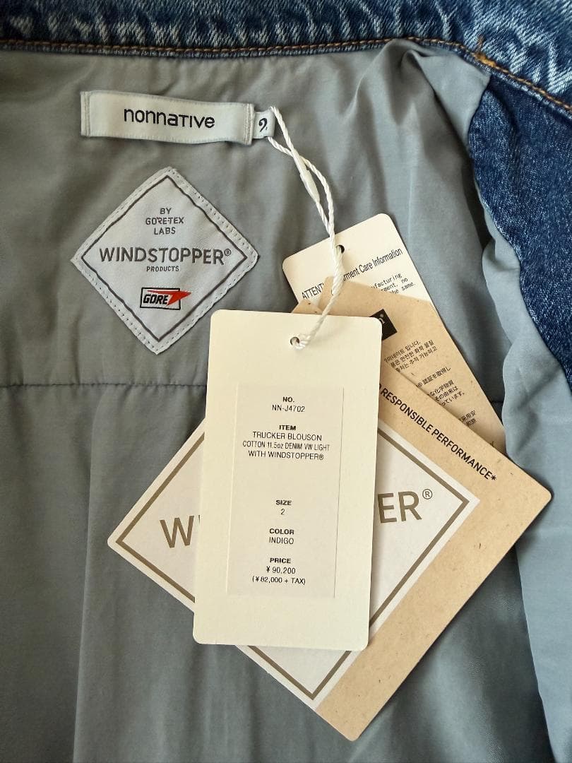ジャケット・アウター nonnative TRUCKER BLOUSON 11.5oz DENIM