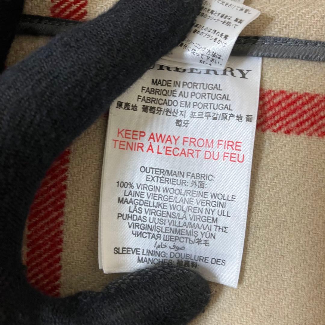 近年タグ✨美品✨バーバリーチルドレン ダッフルコート メガチェック 140