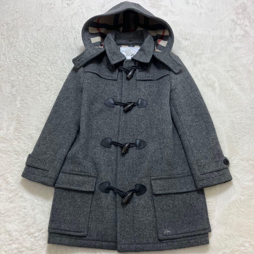 近年タグ✨美品✨バーバリーチルドレン ダッフルコート メガチェック 140