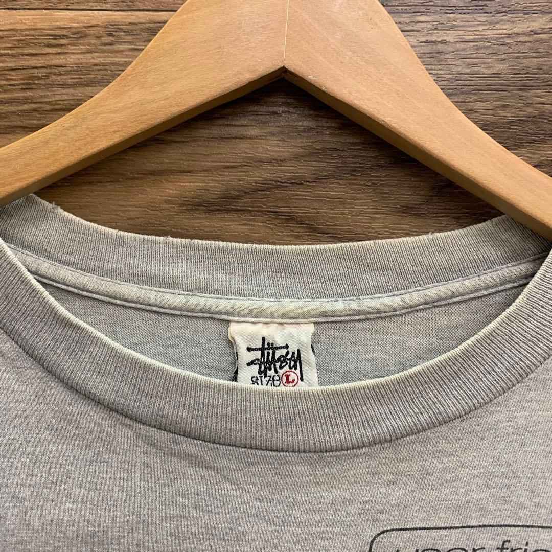 中古 90s OLD STUSSY フォトTシャツ 白タグ USA製