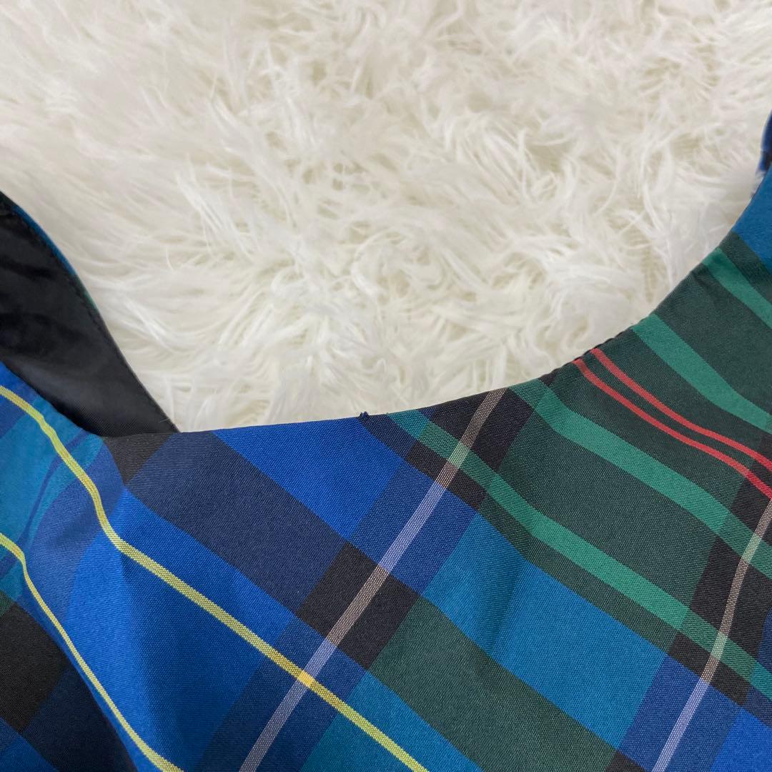 超美品　POLO RALPH 女の子フォマルドレスワンピース　チェック 8才