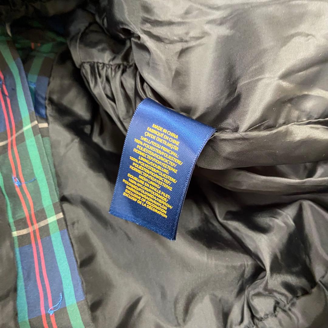 超美品　POLO RALPH 女の子フォマルドレスワンピース　チェック 8才