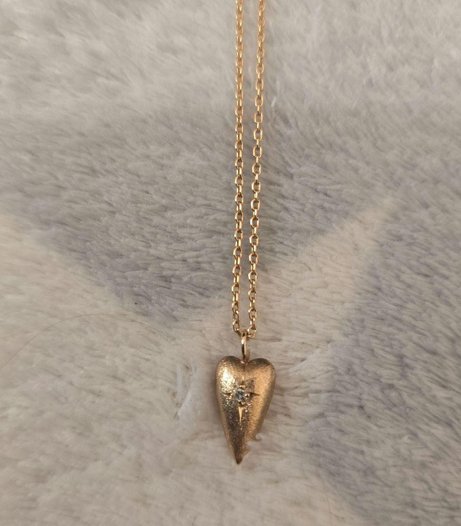 ココシュニック ハート ダイヤモンド ネックレス