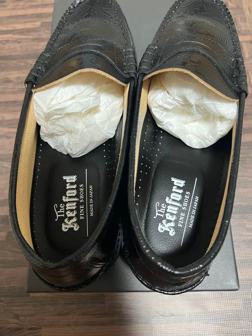 The Kenford Fineshoes ペイズリー ローファー
