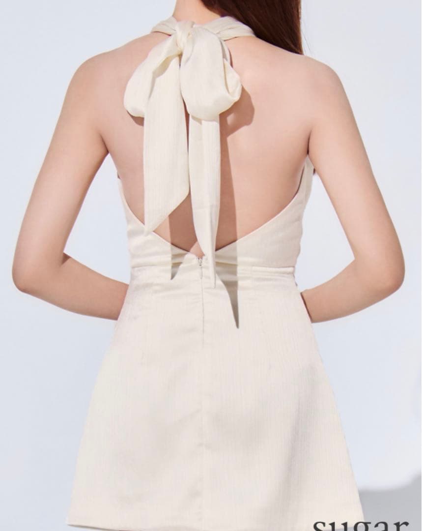 と*✨様 Sugar DEA ホルターネックミニドレス