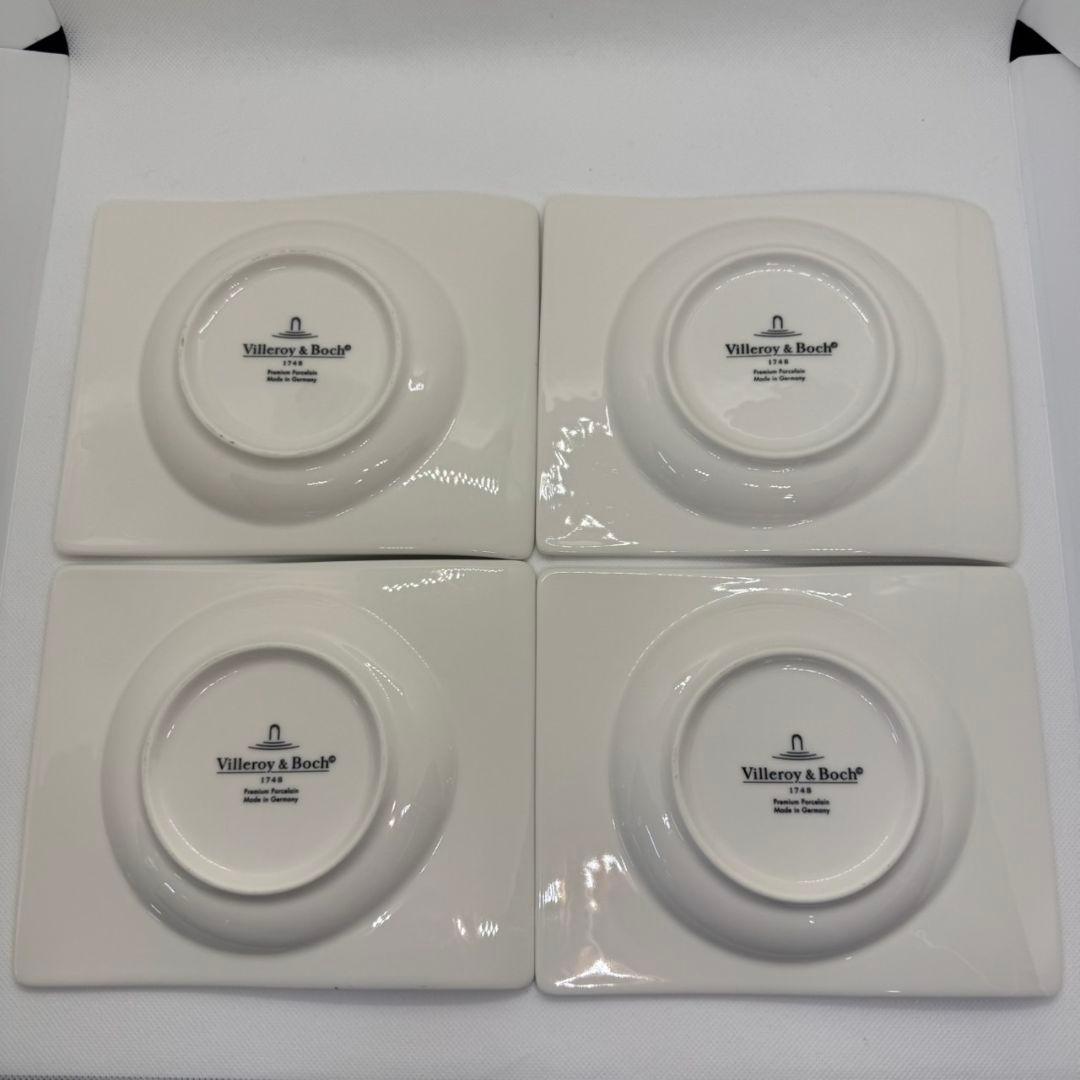 Villeroy&Boch　スープカップ・プレート　４組セット