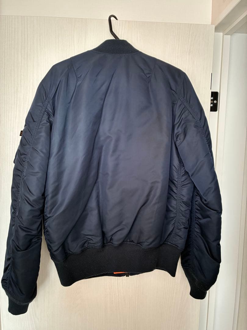 アルファインダストリーズ MA-1 フライトジャケット ネイビー L