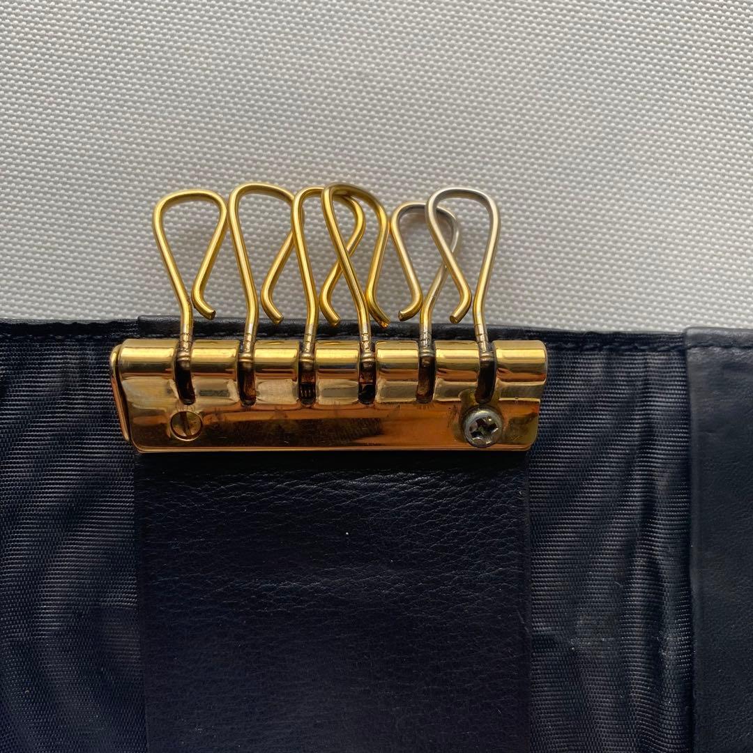 【美品】シャネル　キャビアスキン　6連　キーケース　ココマーク