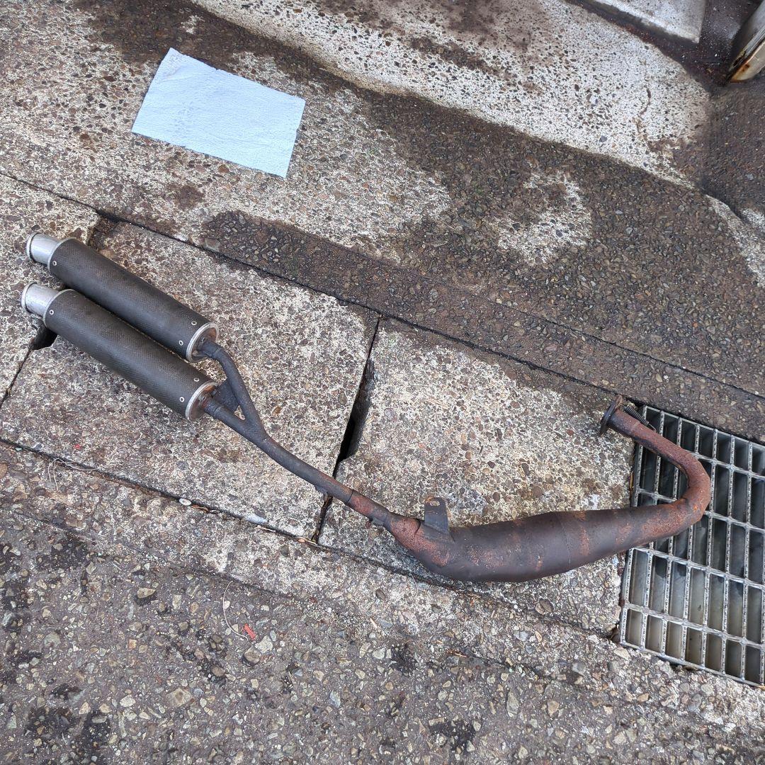 TZR50 ２本出しチャンバー