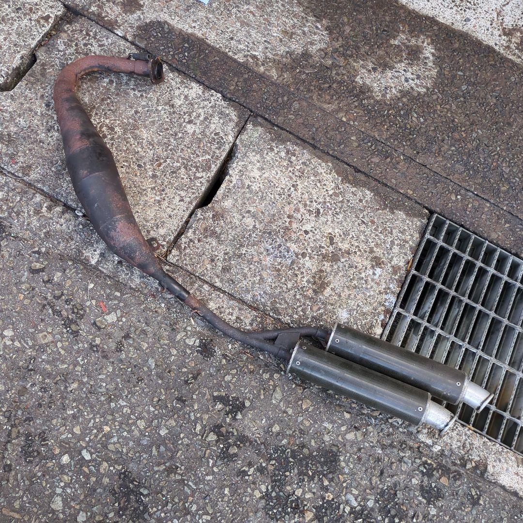 TZR50 ２本出しチャンバー